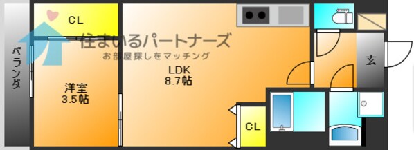 ラルヴェールⅢの物件間取画像